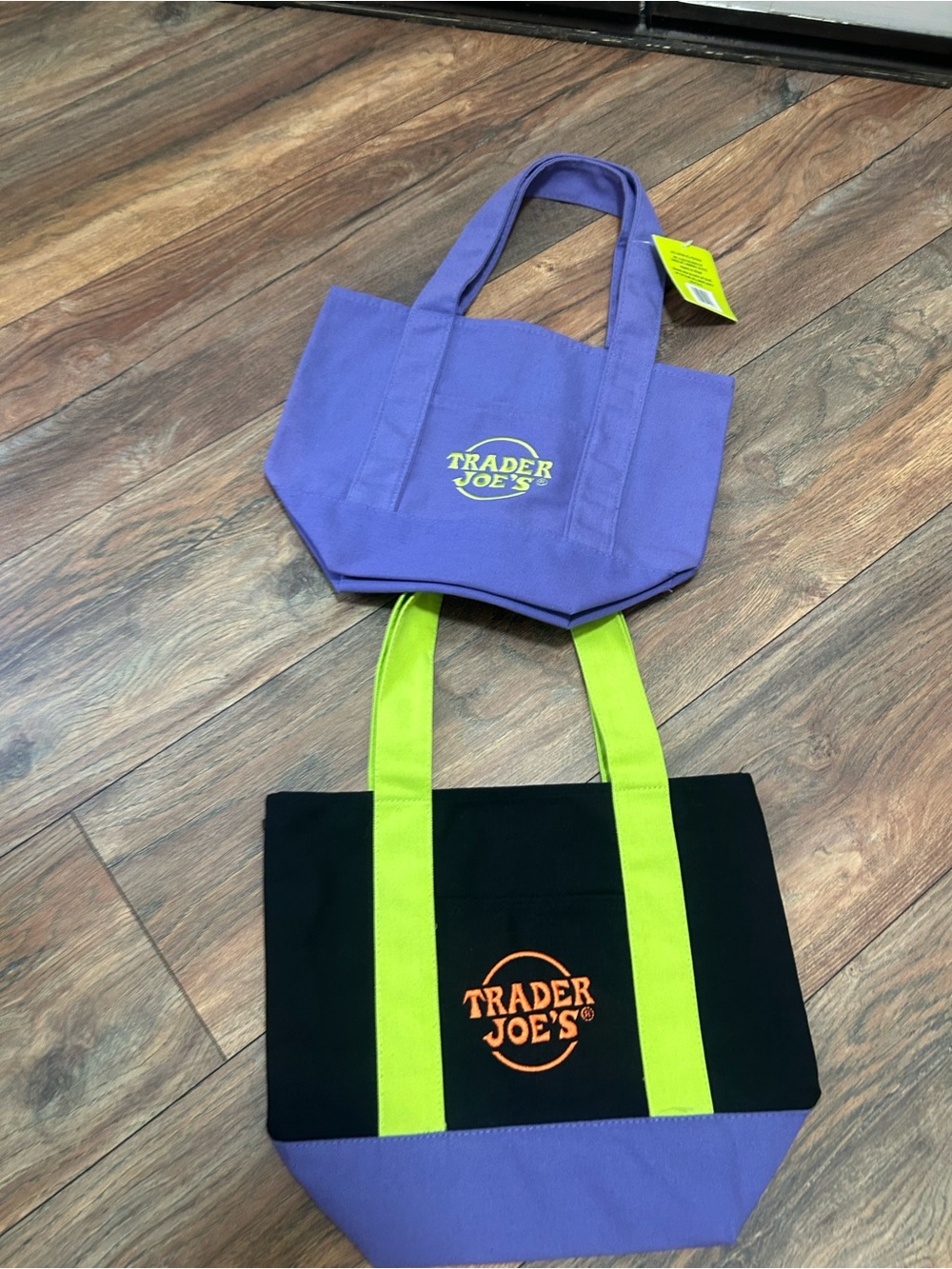 Halloween Trader Joe’s tote bag set of two new